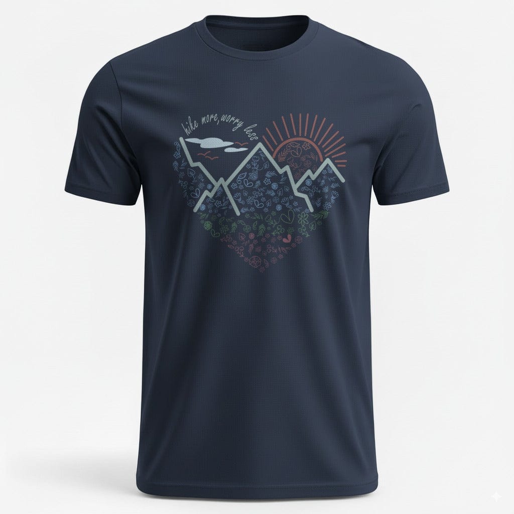 MyDesigns XS / Navy Hike More Tee