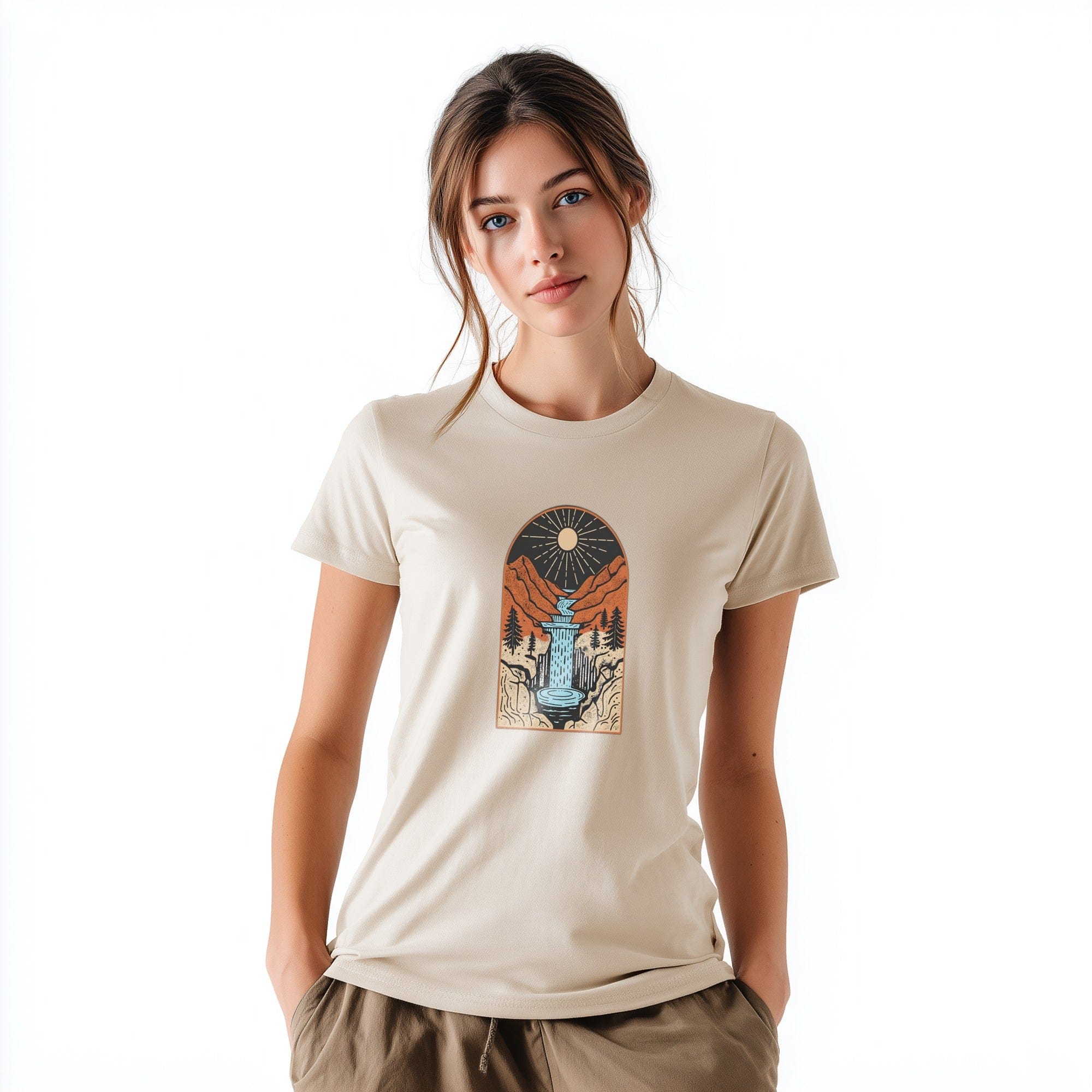 MyDesigns Stunning Landscape Illustration Tee