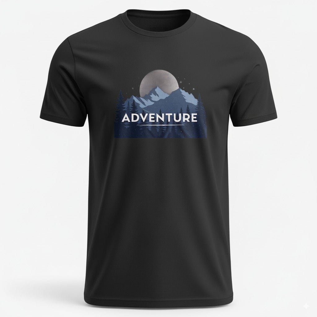 OutfitPeak XS / Black Adventure Nature Tee