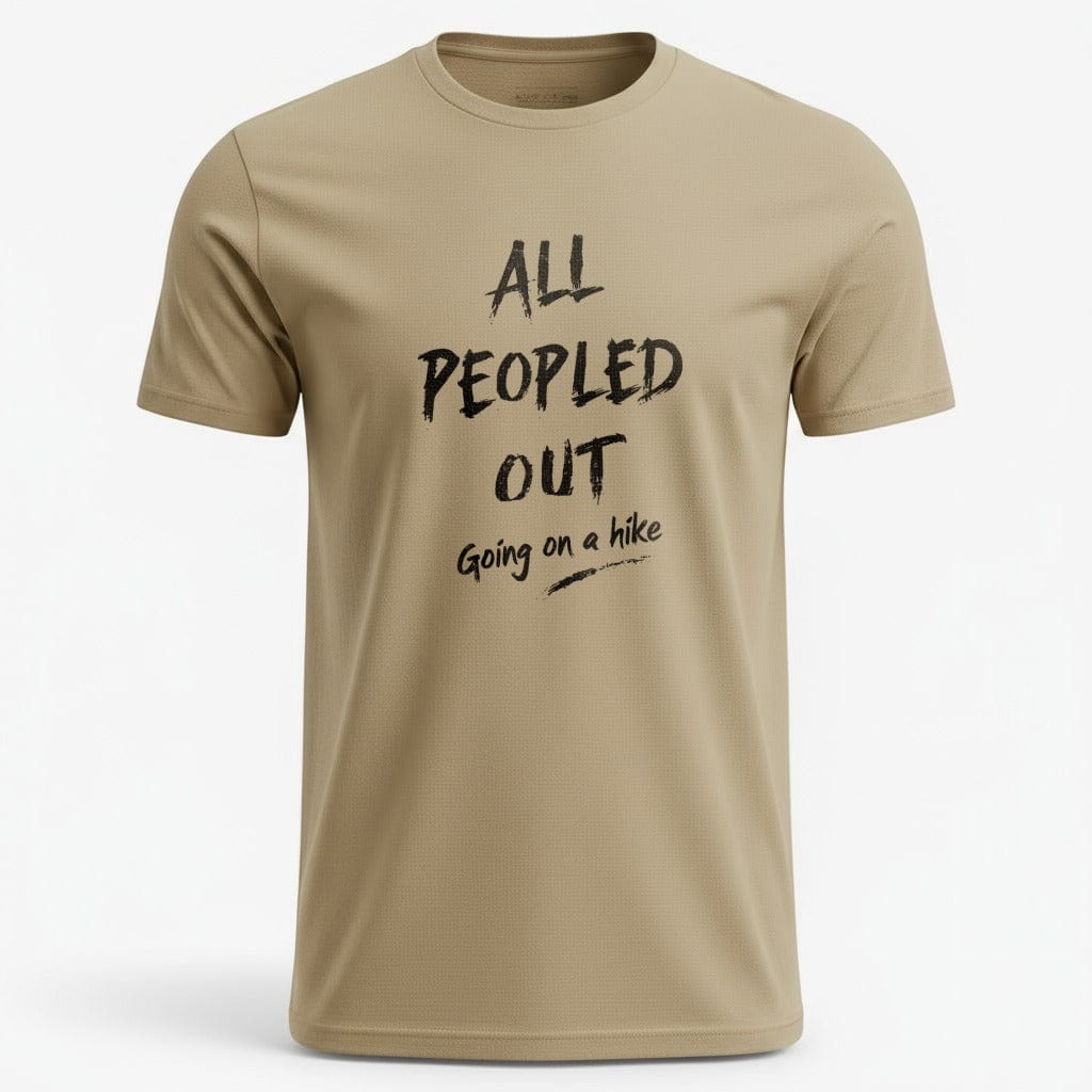 OutfitPeak Sand / S All Peopled Out Tee