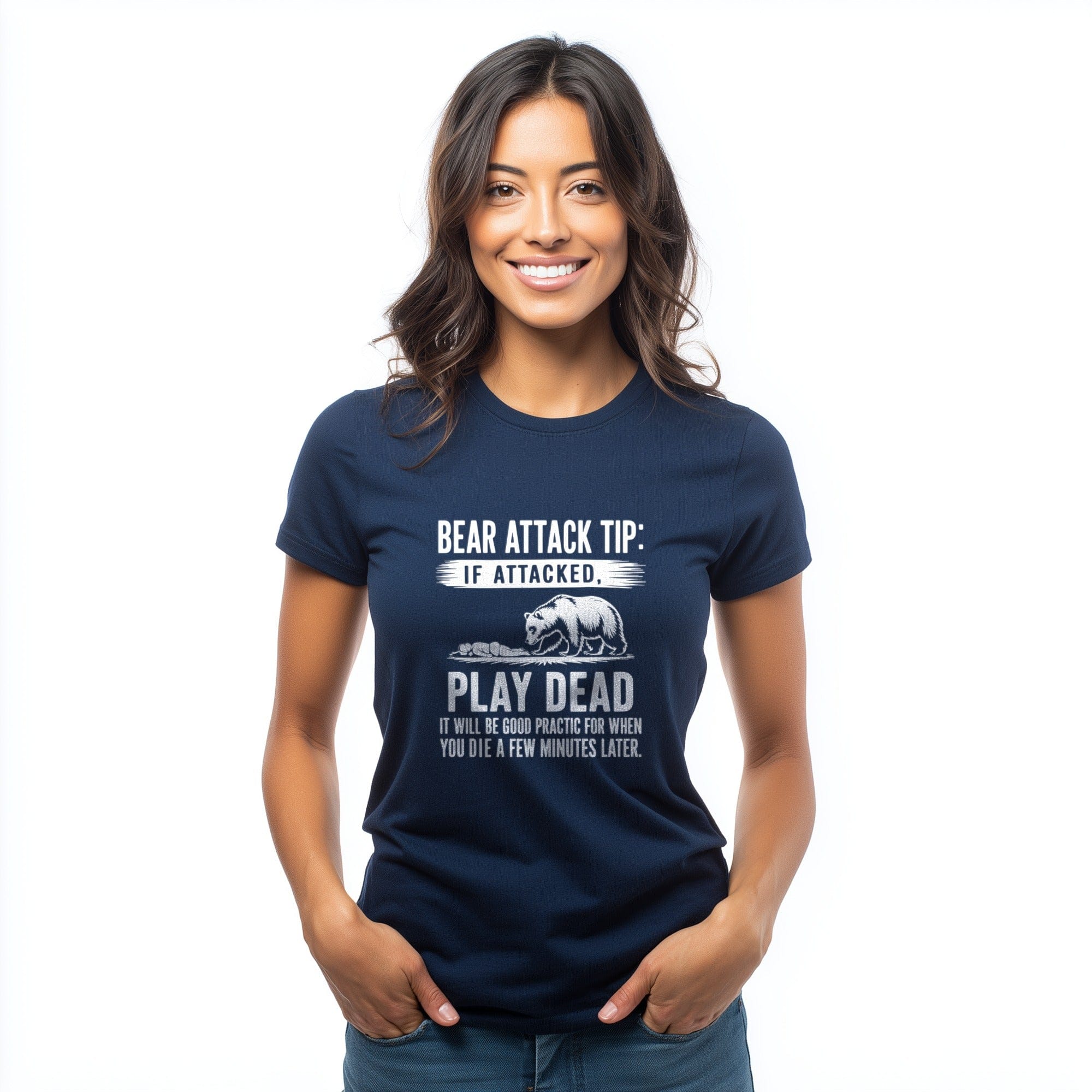 OutfitPeak Bear Attack Tip Graphic Tee