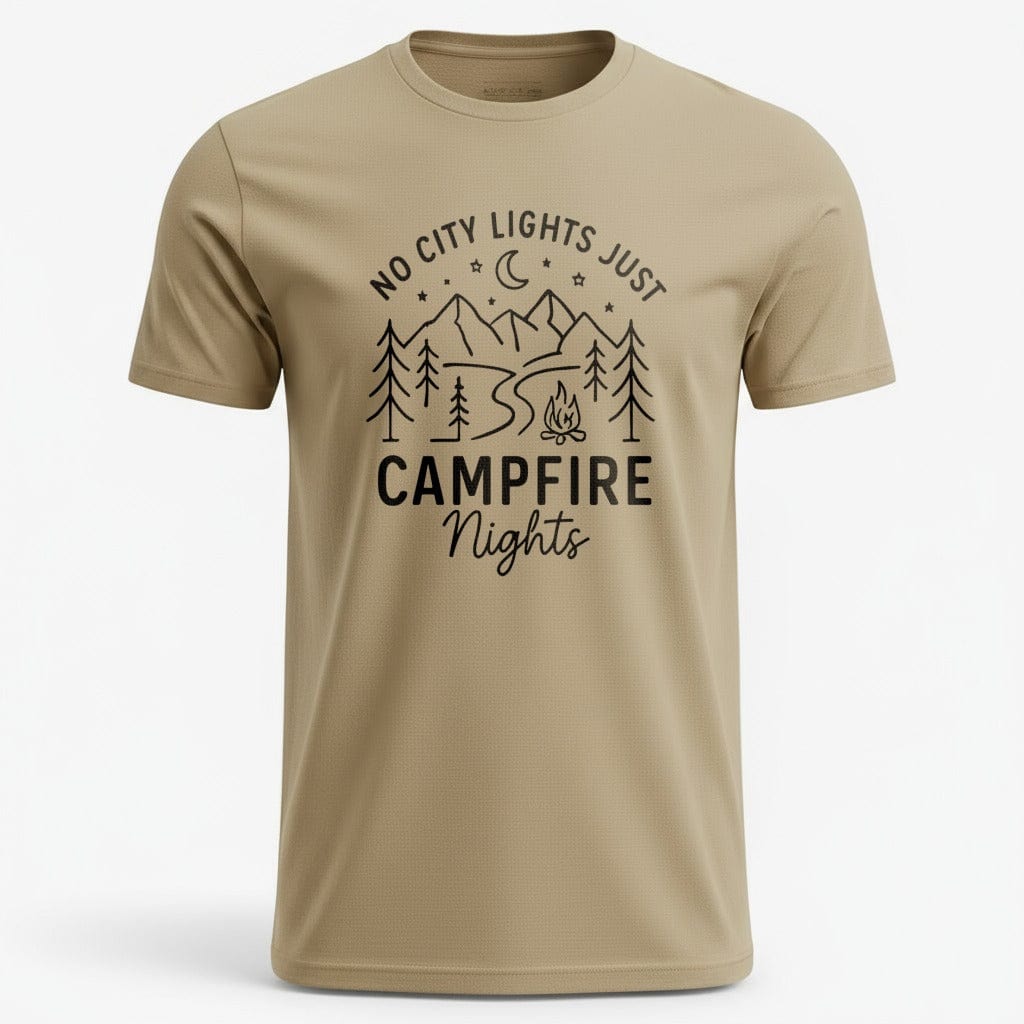 OutfitPeak Sand / S Campfire Nights Tee