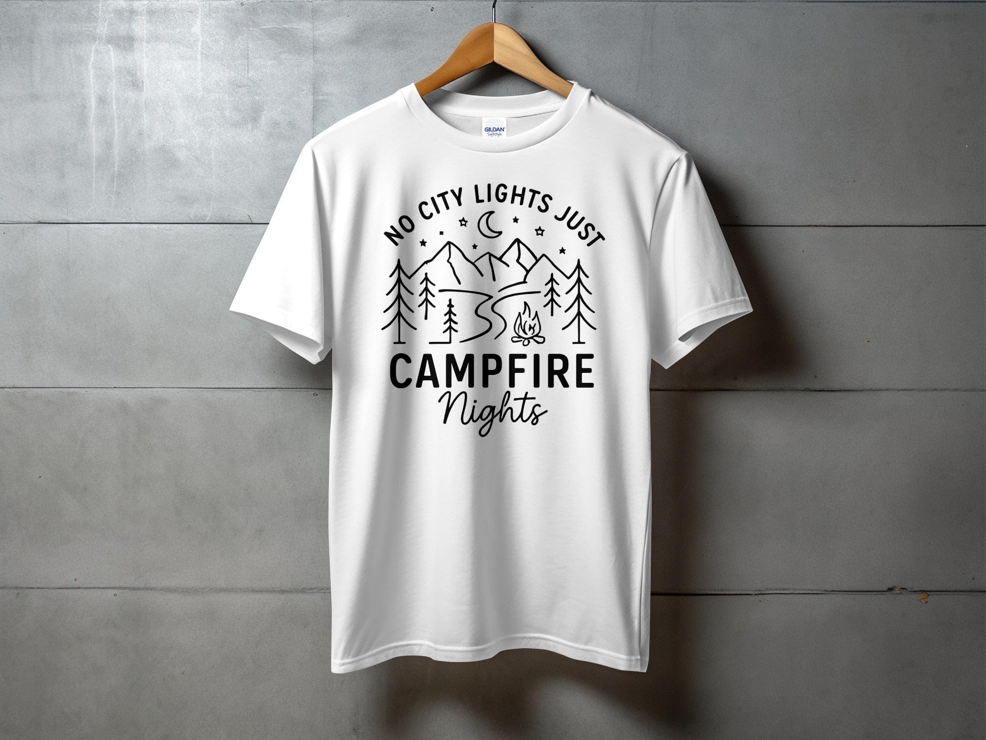 OutfitPeak White / XS Campfire Nights Tee