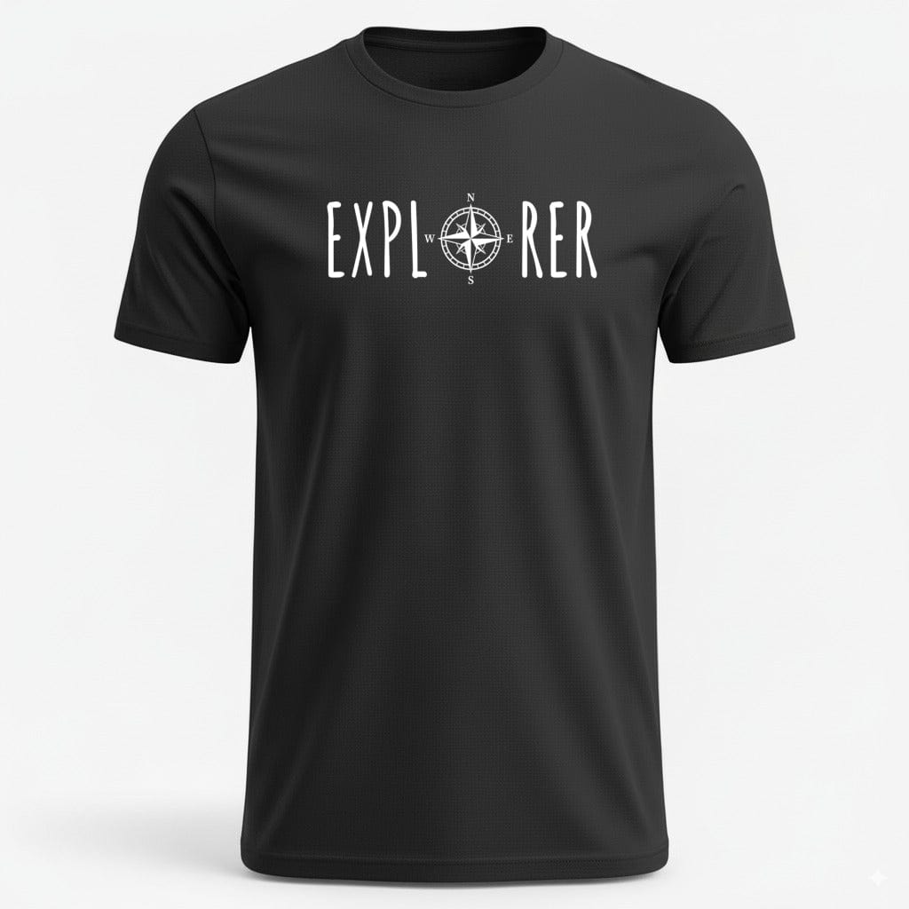OutfitPeak Physical Item Black / S Explore Adventure Tee
