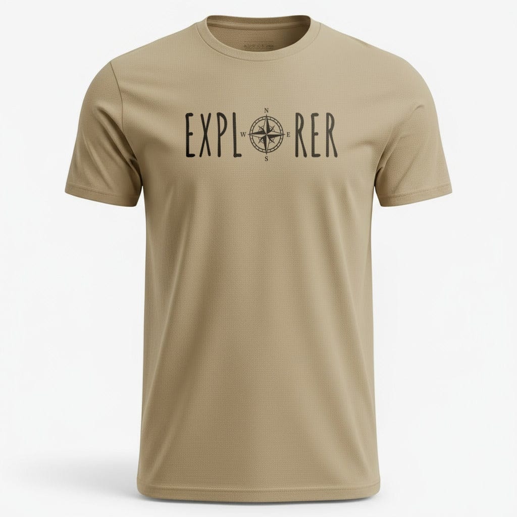 OutfitPeak Physical Item Sand / S Explore Adventure Tee