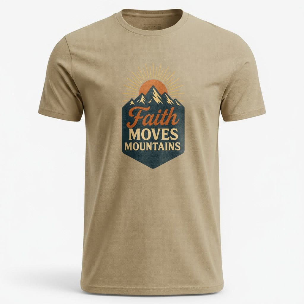 OutfitPeak Physical Item Faith Moves Mountains Tee