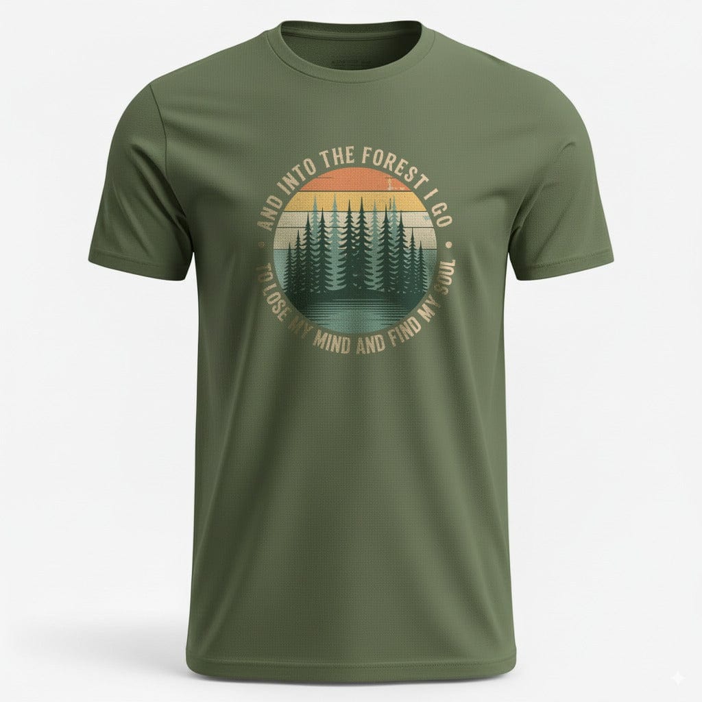 OutfitPeak Military Green / S Find My Soul Tee