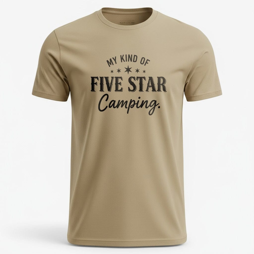OutfitPeak Sand / S Five Star Camping Tee