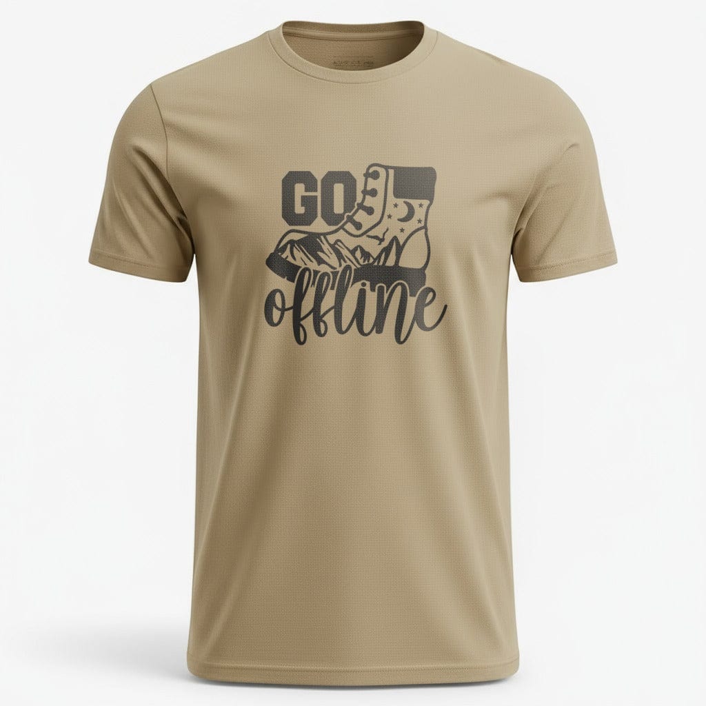 OutfitPeak Sand / S Go Offline Hiking Tee