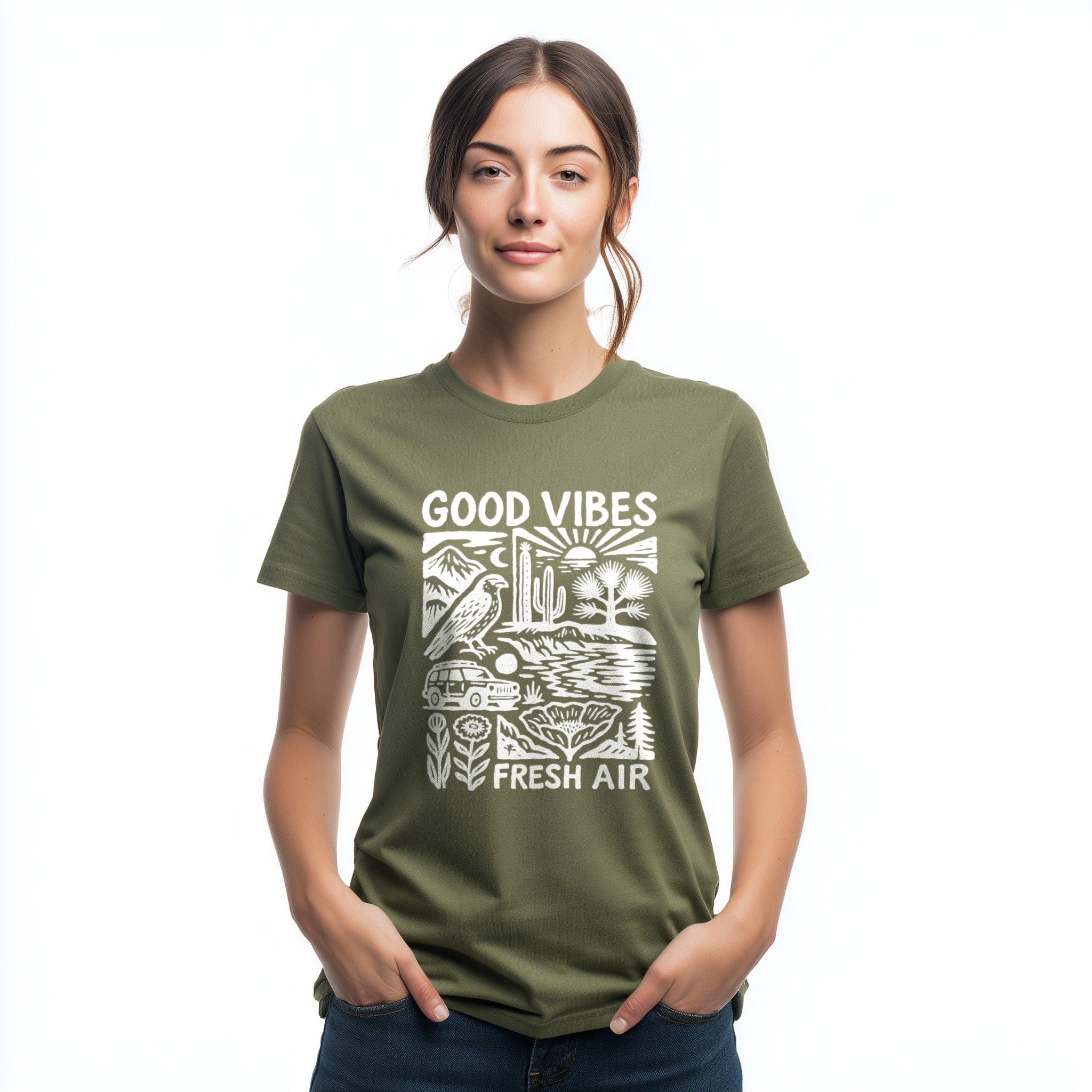 OutfitPeak Good Vibes Tee