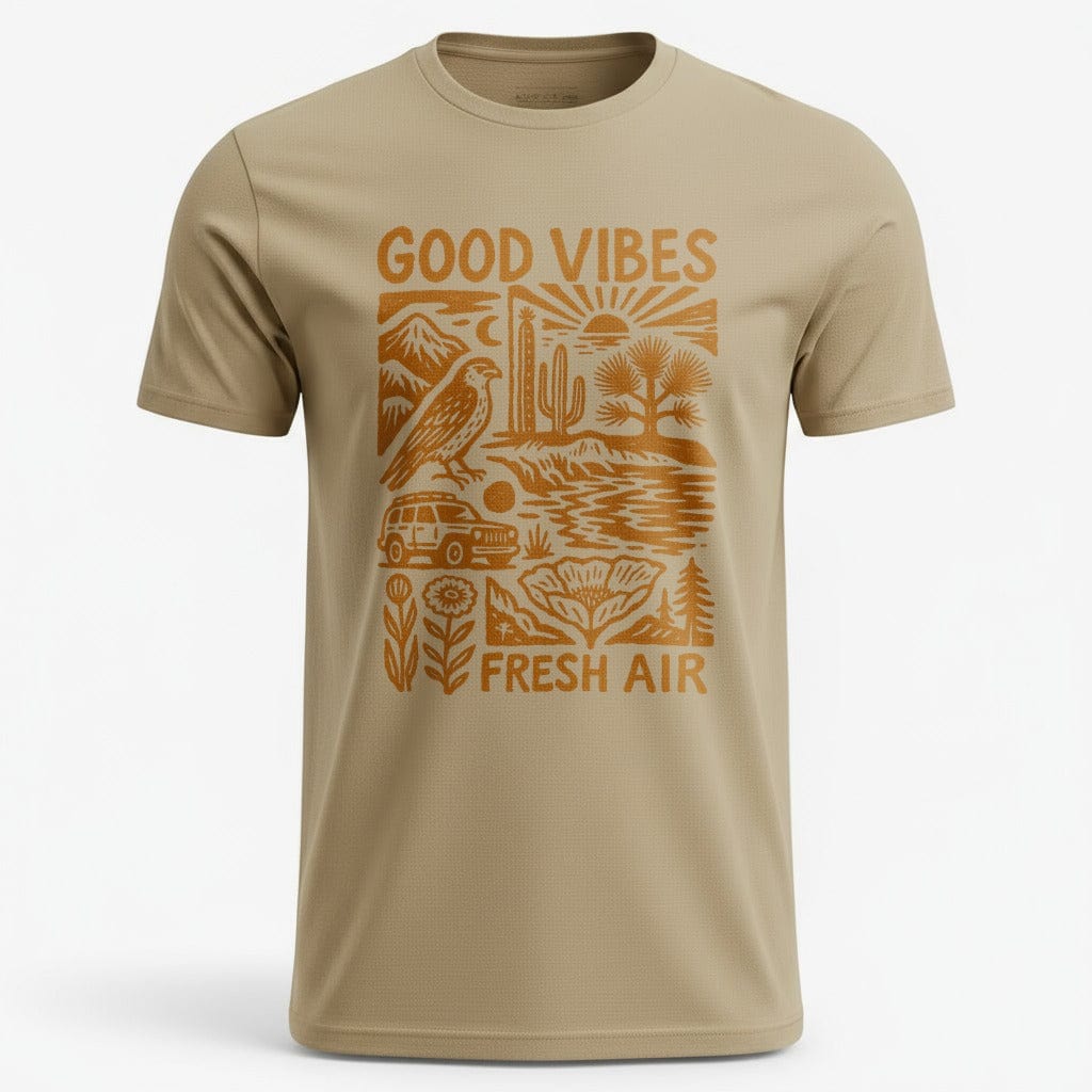 OutfitPeak Sand / S Good Vibes Tee
