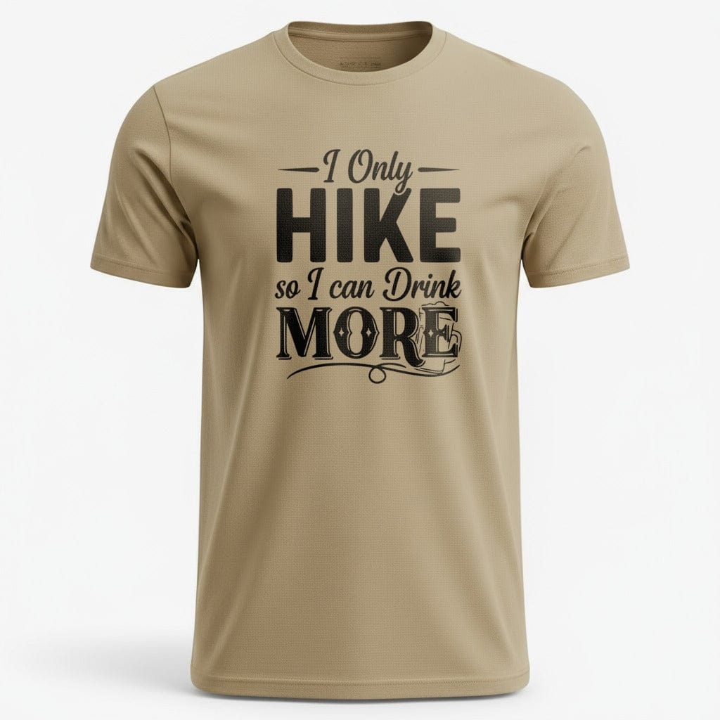 OutfitPeak Sand / S Hike More Drink More Tee