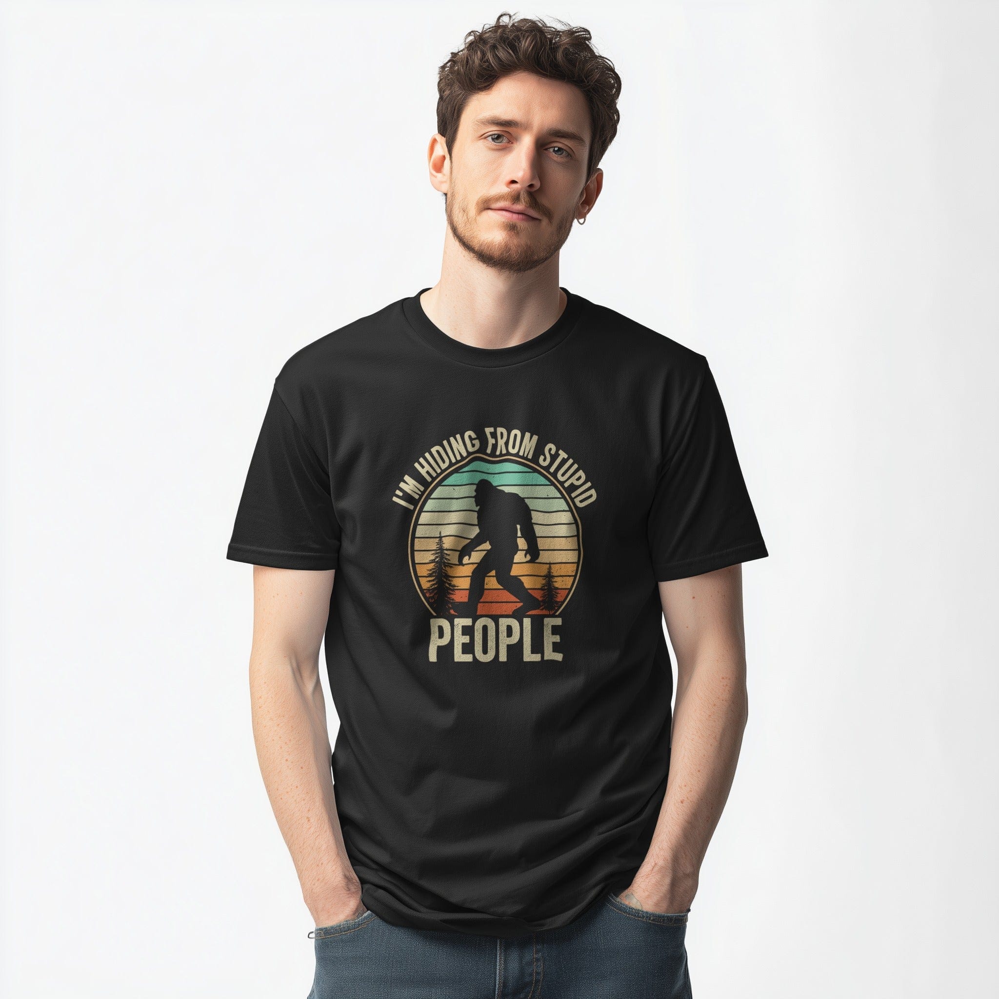 OutfitPeak I am Hiding From Stupid People Tee