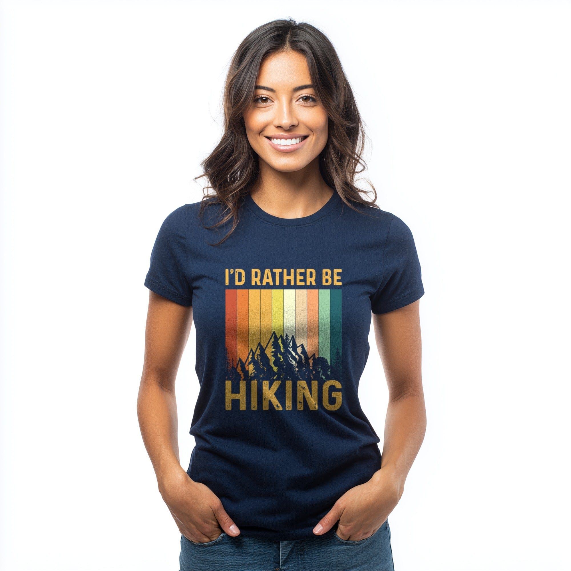 OutfitPeak I Would Rather Be Hiking Tee