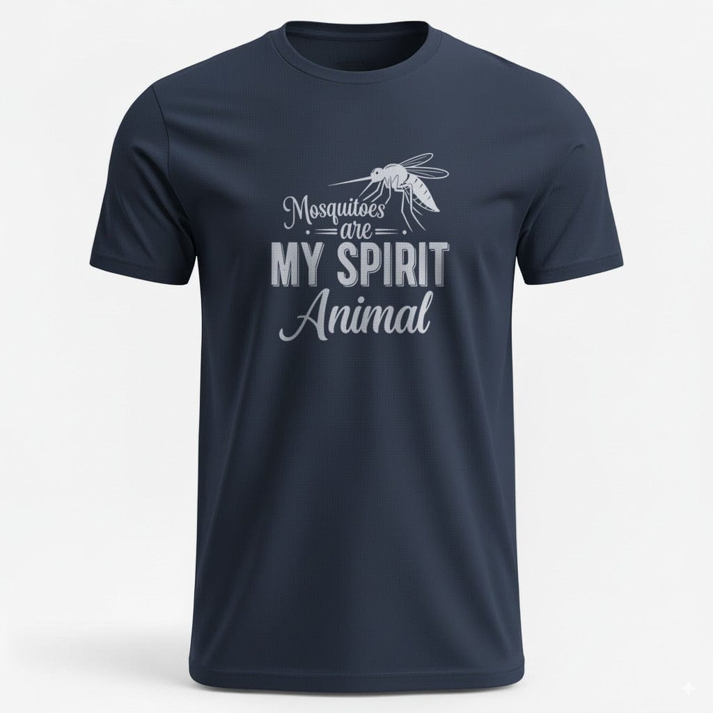 OutfitPeak Navy / S Mosquito Spirit Animal Tee