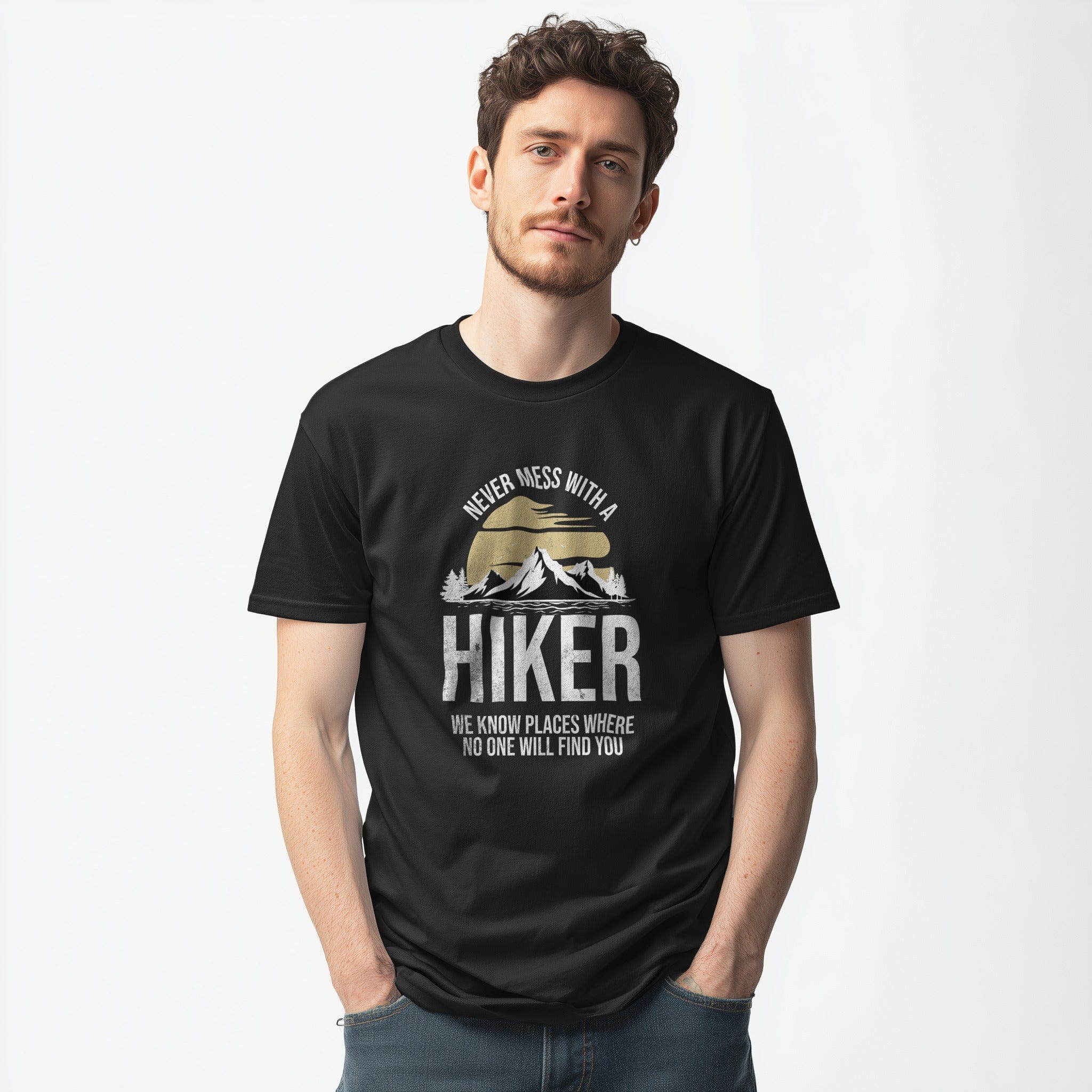 OutfitPeak Never Mess With A Hiker Tee