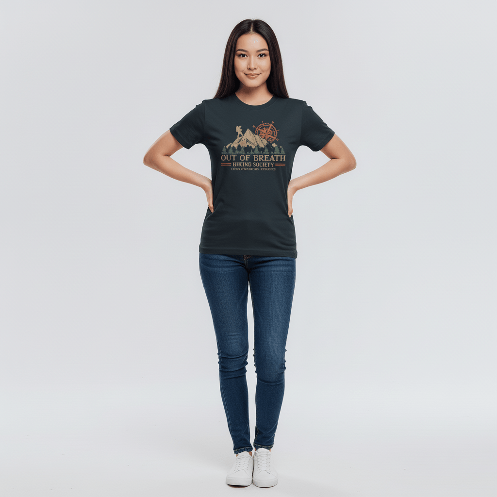 OutfitPeak Out of Breath Hiking Society Tee