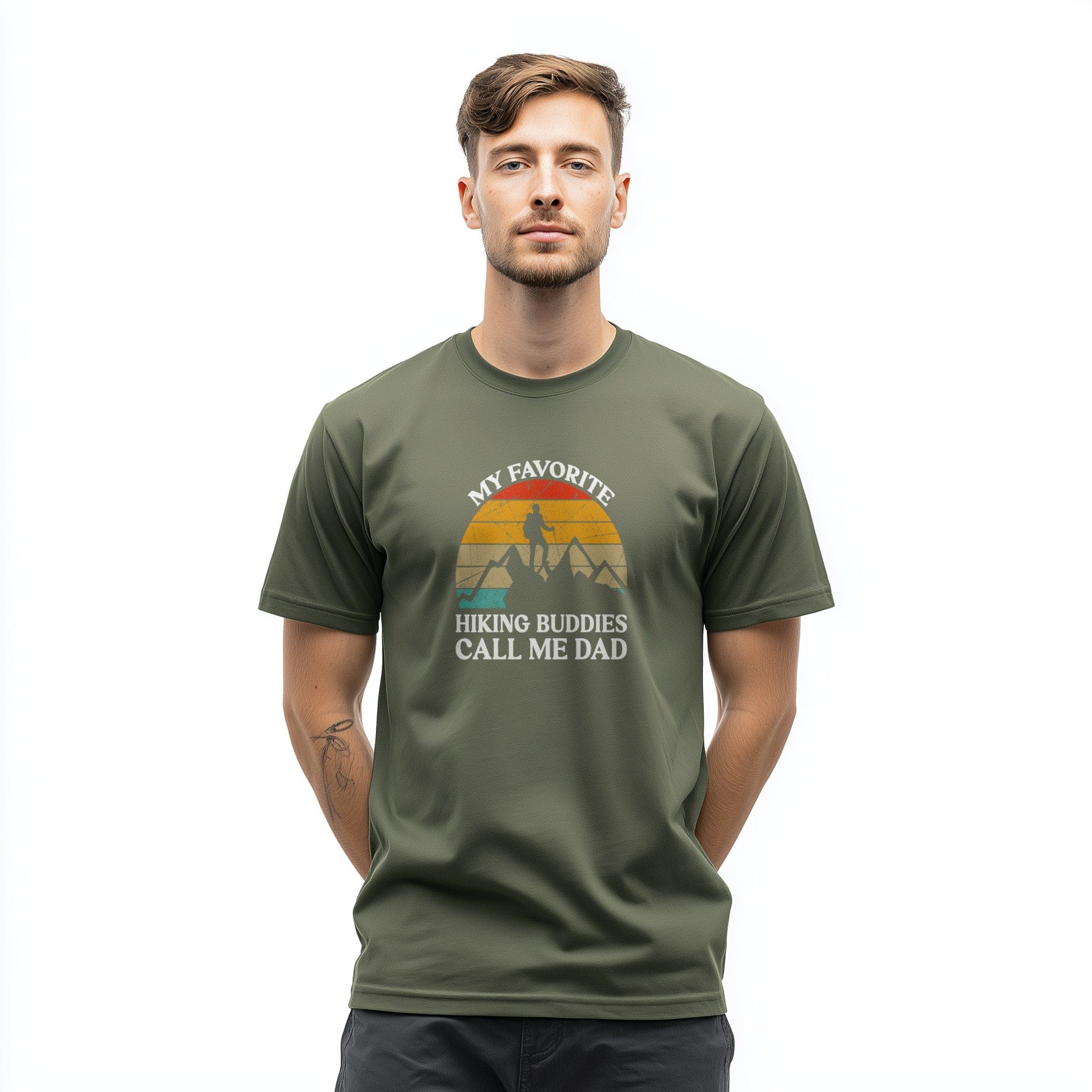 OutfitPeak Retro Climbing Dad Tee