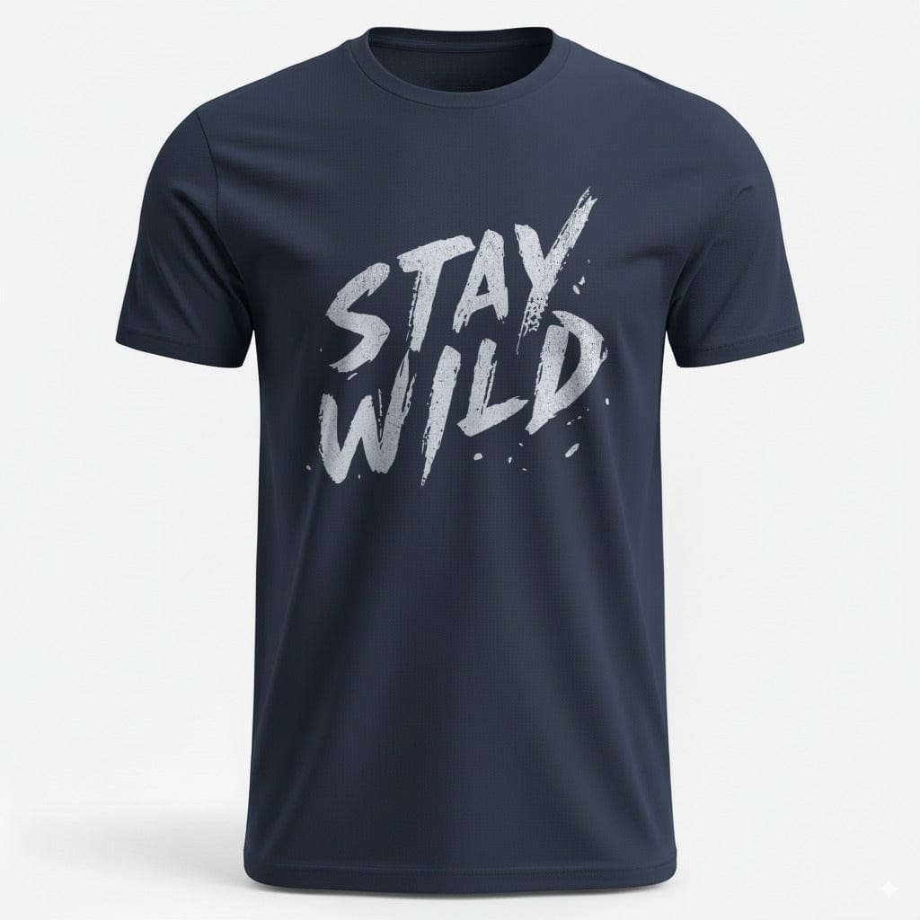 OutfitPeak Navy / S Stay Wild Tee