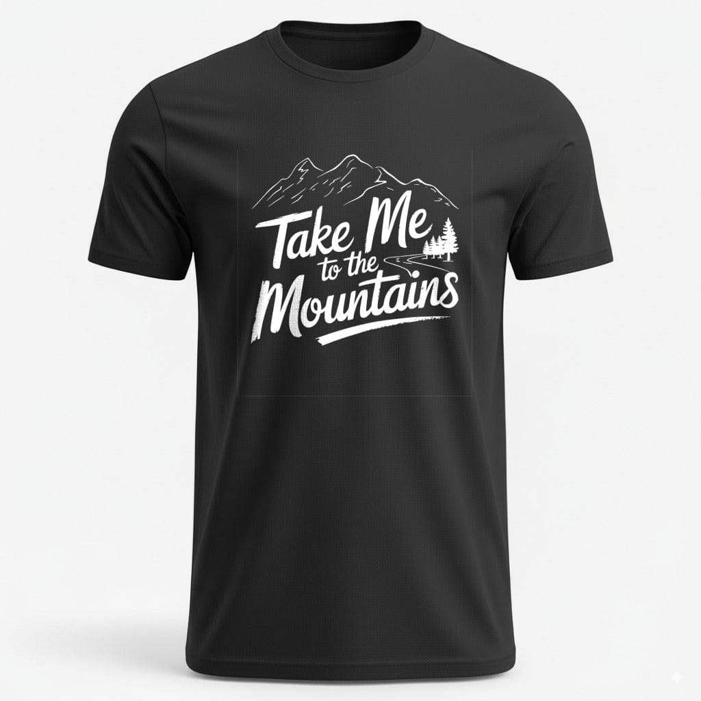 OutfitPeak Black / S Take Me to Mountains Tee