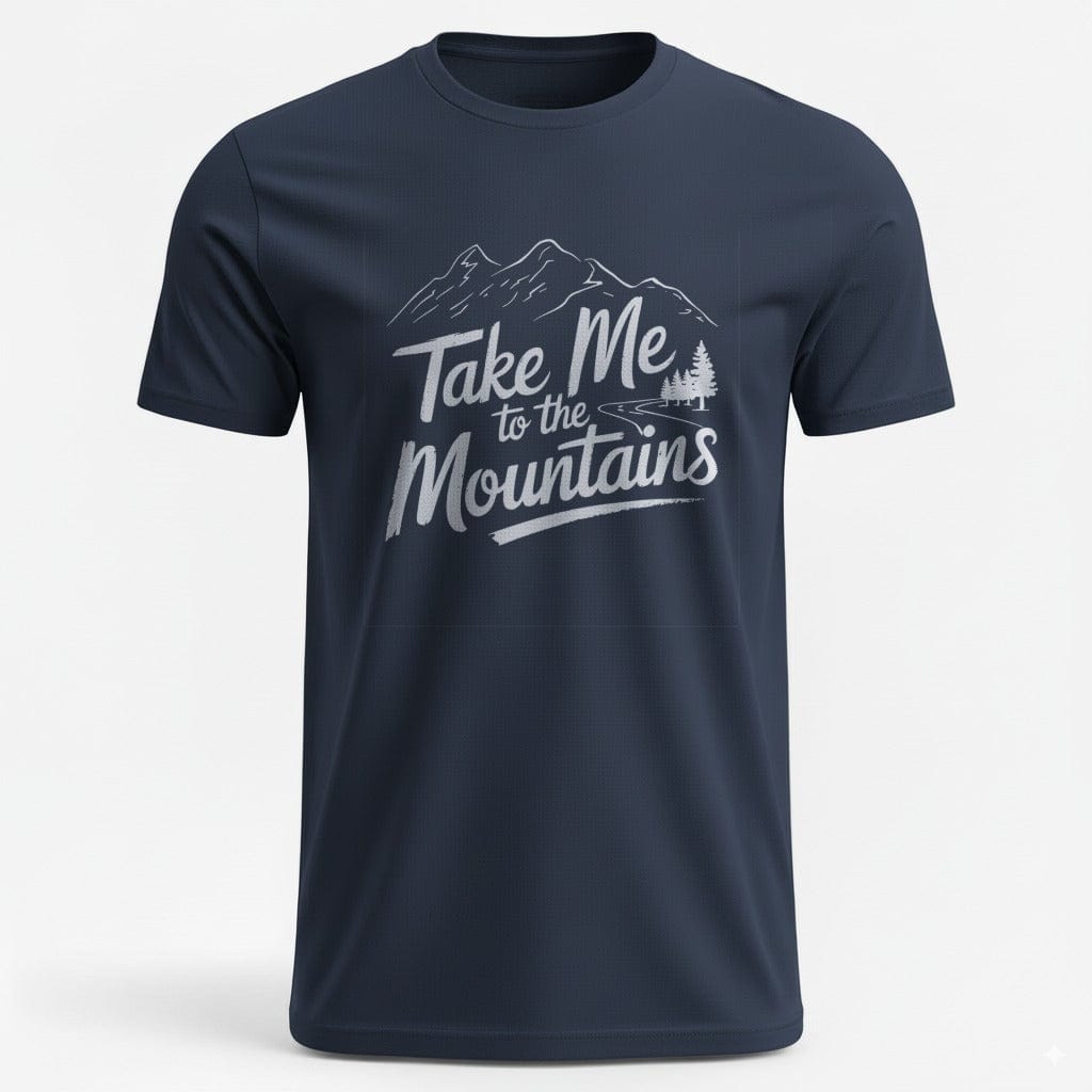 OutfitPeak Navy / S Take Me to Mountains Tee