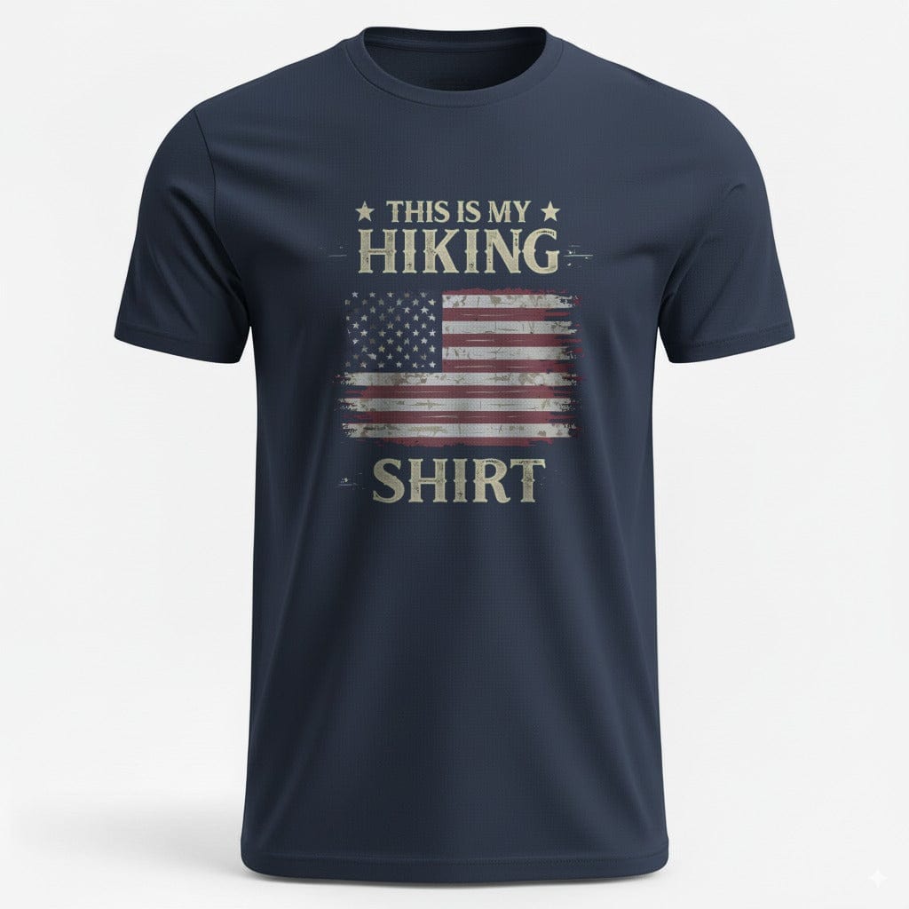OutfitPeak Navy / XS This Is My Hiking Tee