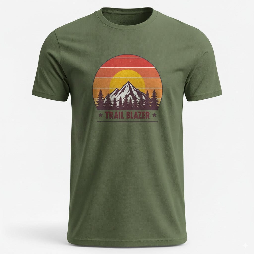 OutfitPeak Physical Item Military Green / S Trail Blazer Tee