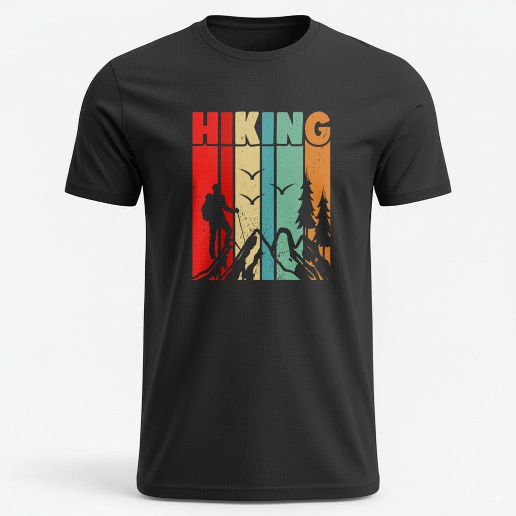 OutfitPeak Black / XS Vintage Hiking Tee