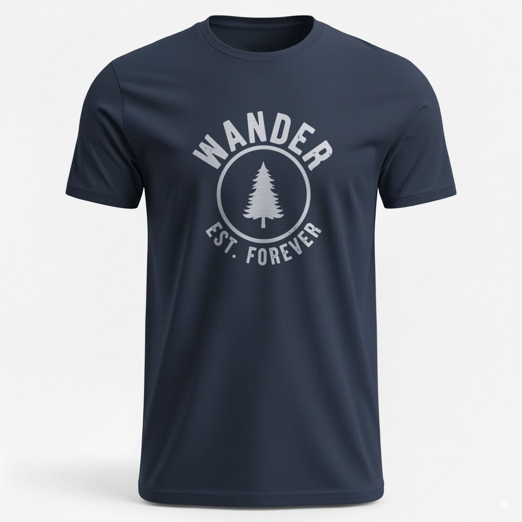OutfitPeak S / Navy Wander Est Forever Tee