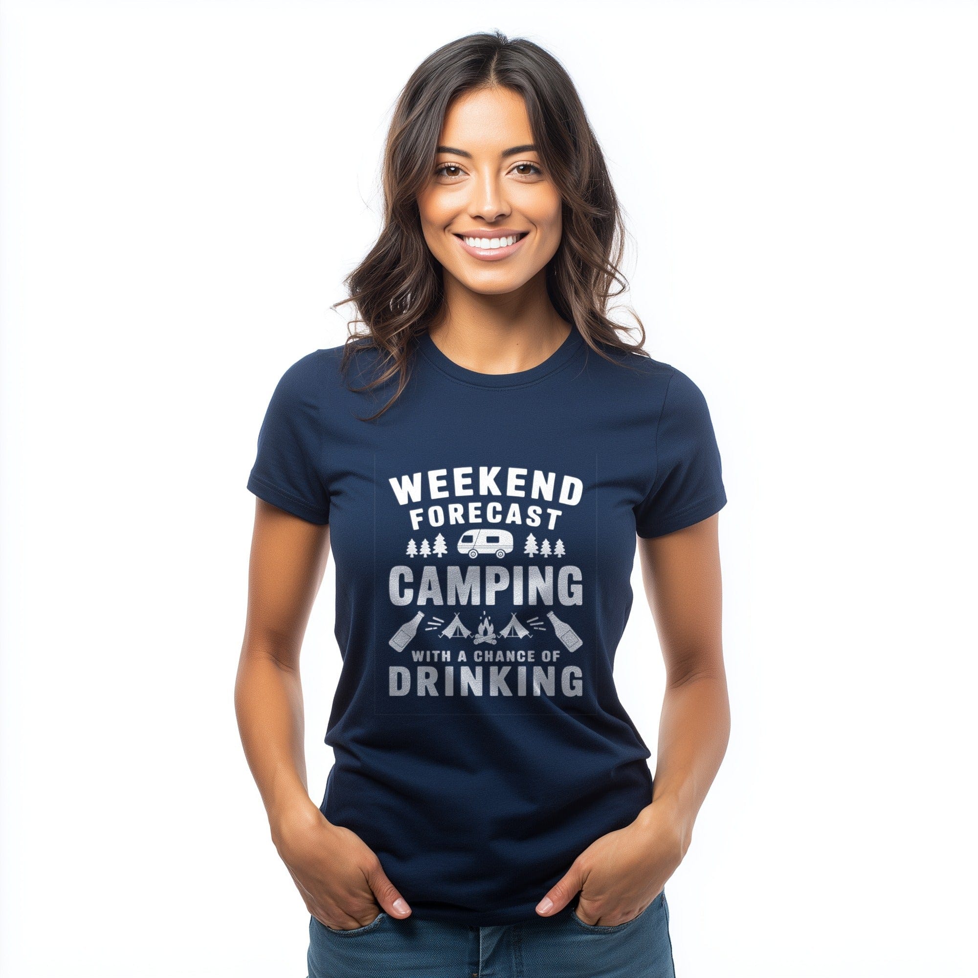 OutfitPeak Physical Item Weekend Forecast Camping Tee
