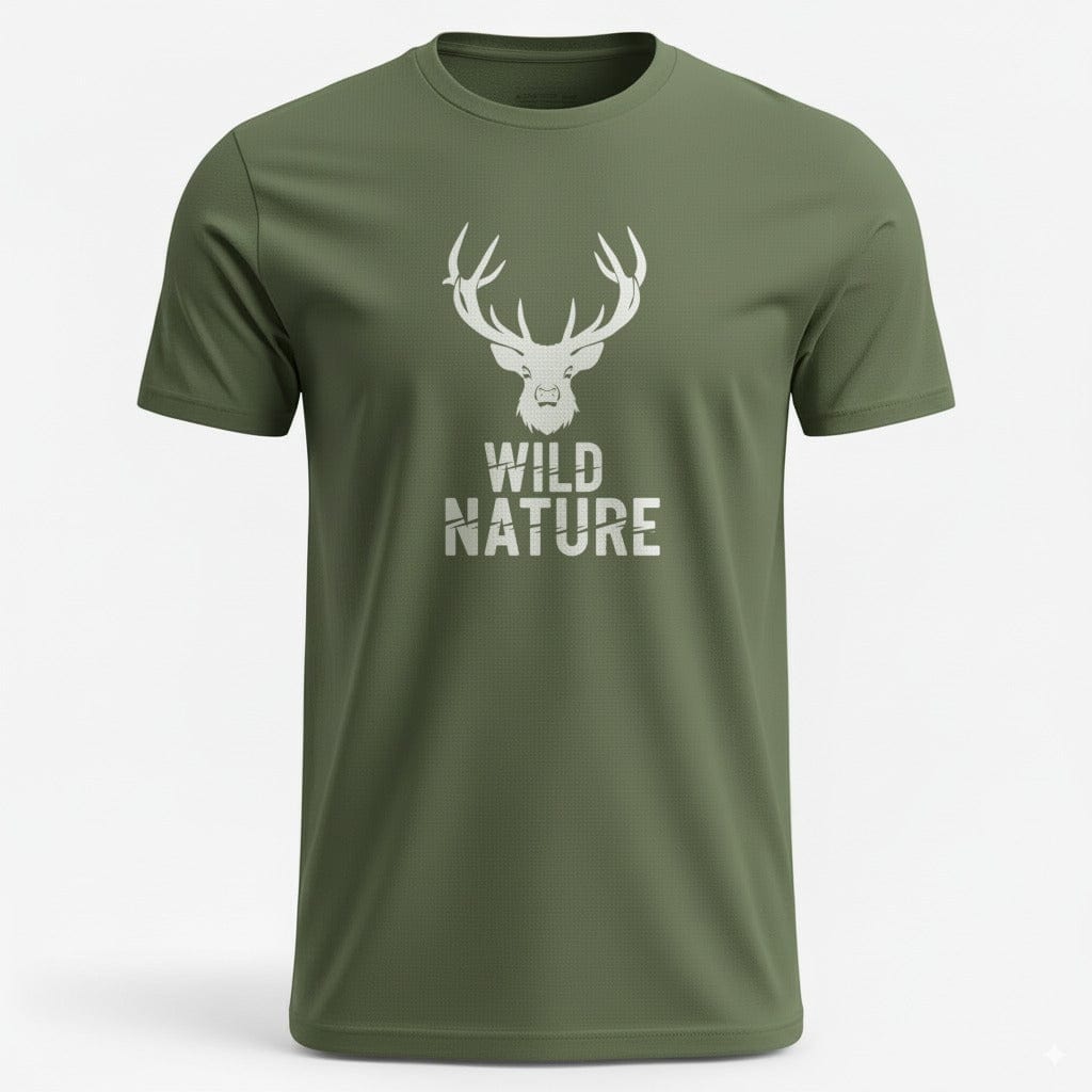 OutfitPeak Military Green / S Wildlife Adventure Tee