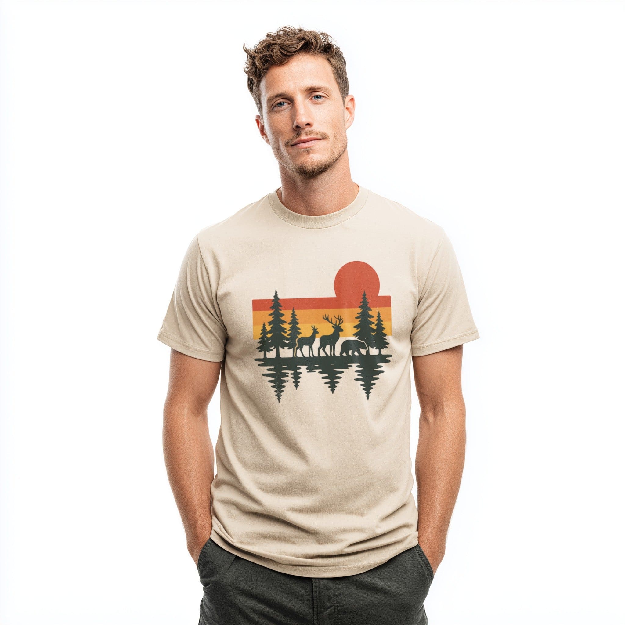 OutfitPeak Physical Item Wildlife Sunset Tee