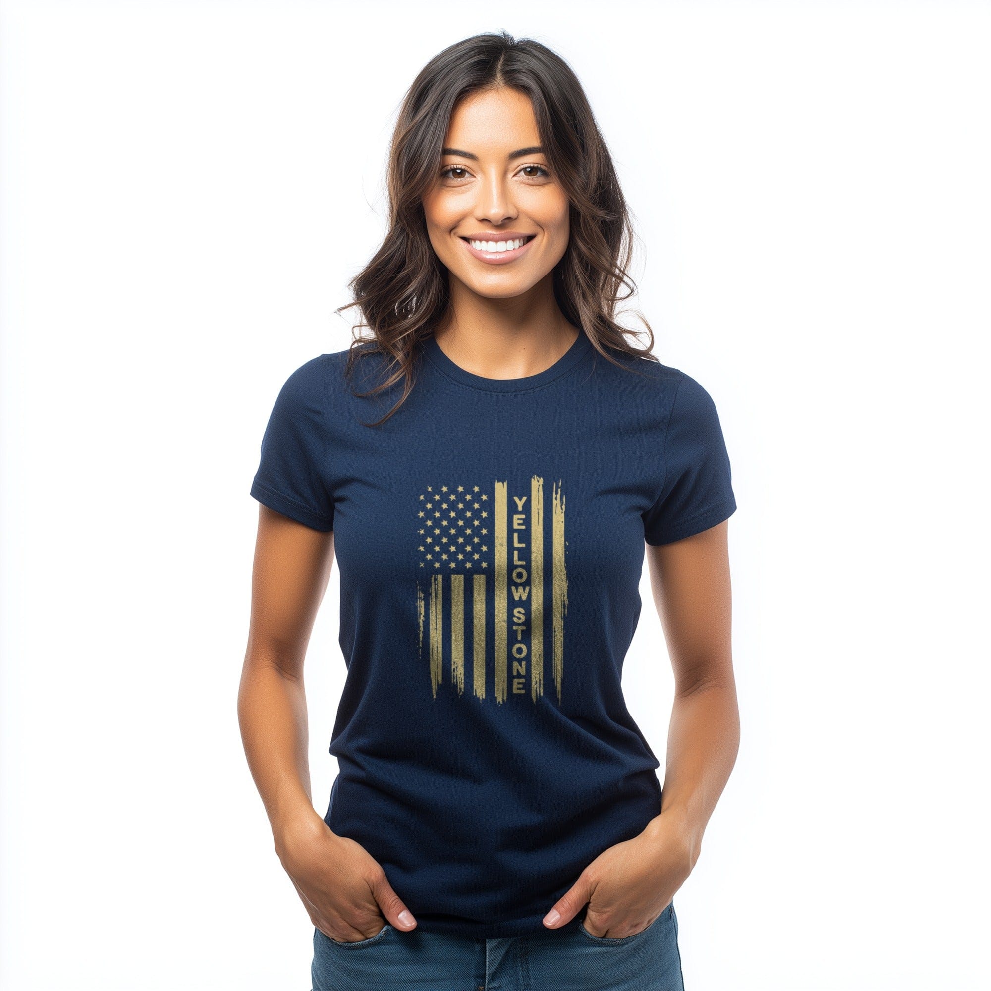 OutfitPeak Yellowstone Flag Tee