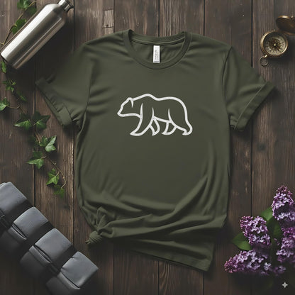 Bear Walking Graphic Design T-shirt product