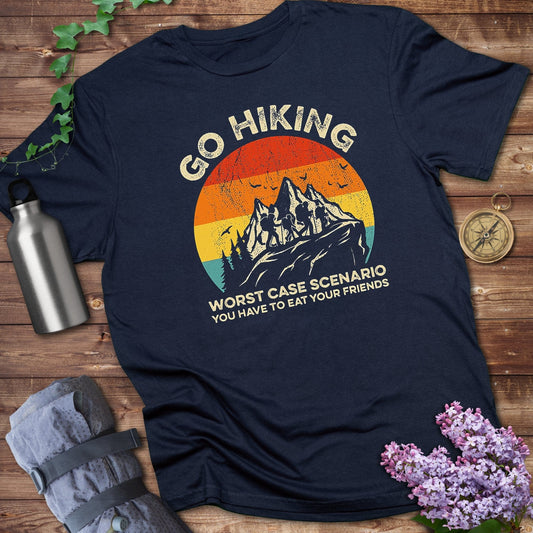 Go Hiking Worst Case Scenario Funny T-Shirt product
