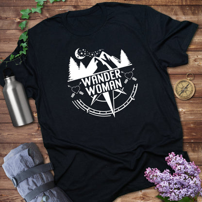 Wander Woman Compass Adventure Themed Shirt product