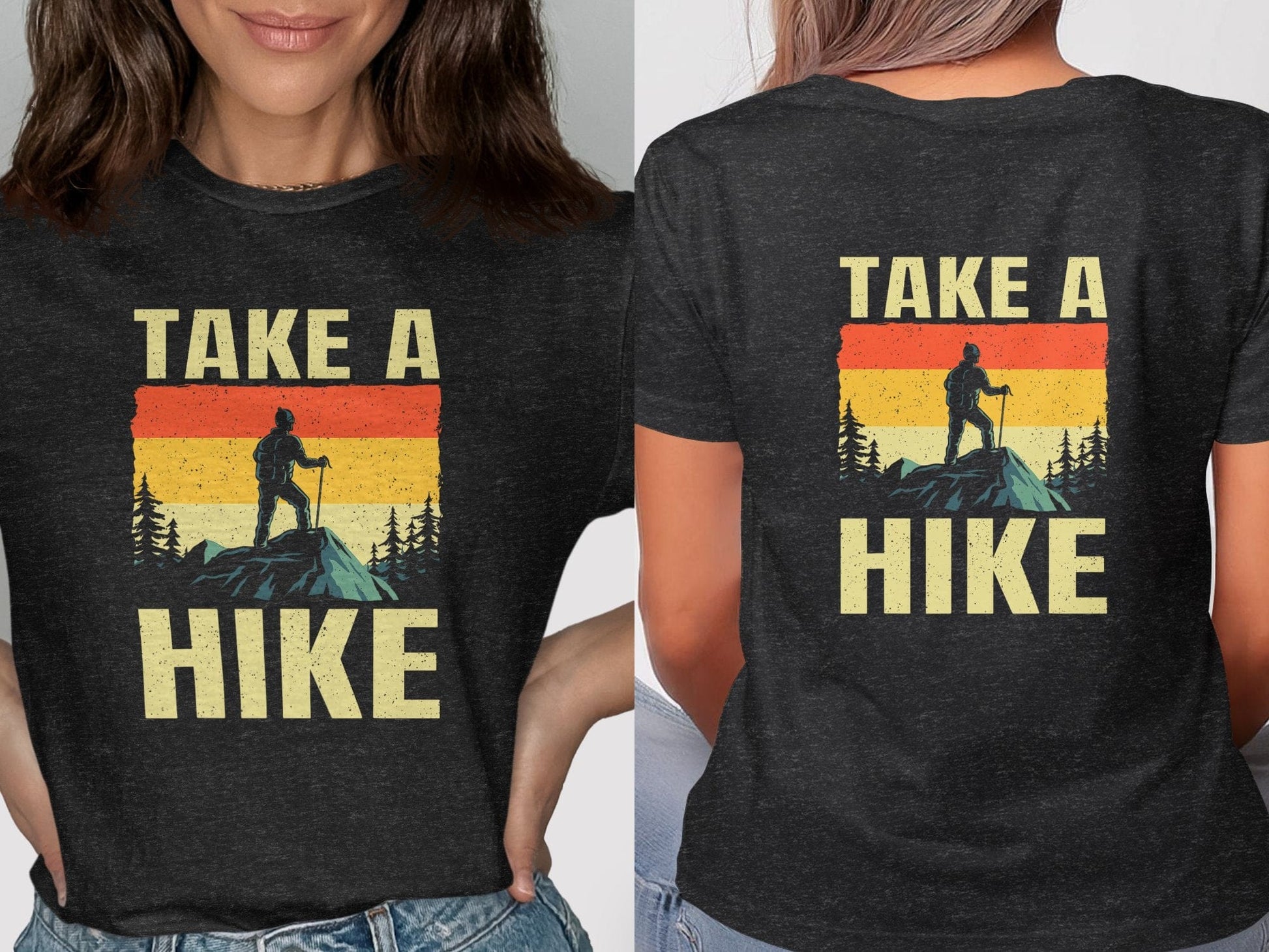 Take A Hike Scenic Design Unisex T-shirt product type