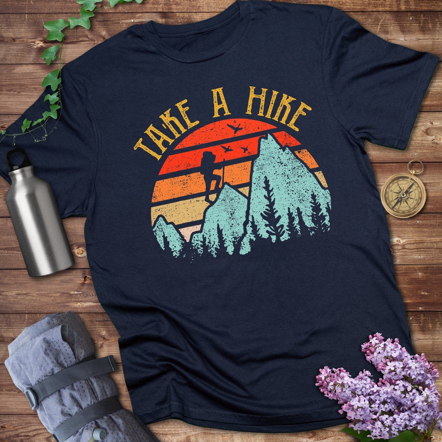 Take a Hike Adventure Printed T-Shirt Product Type