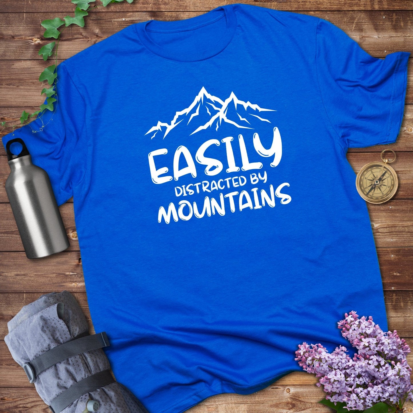 Easily Distracted By Mountains T-shirt product