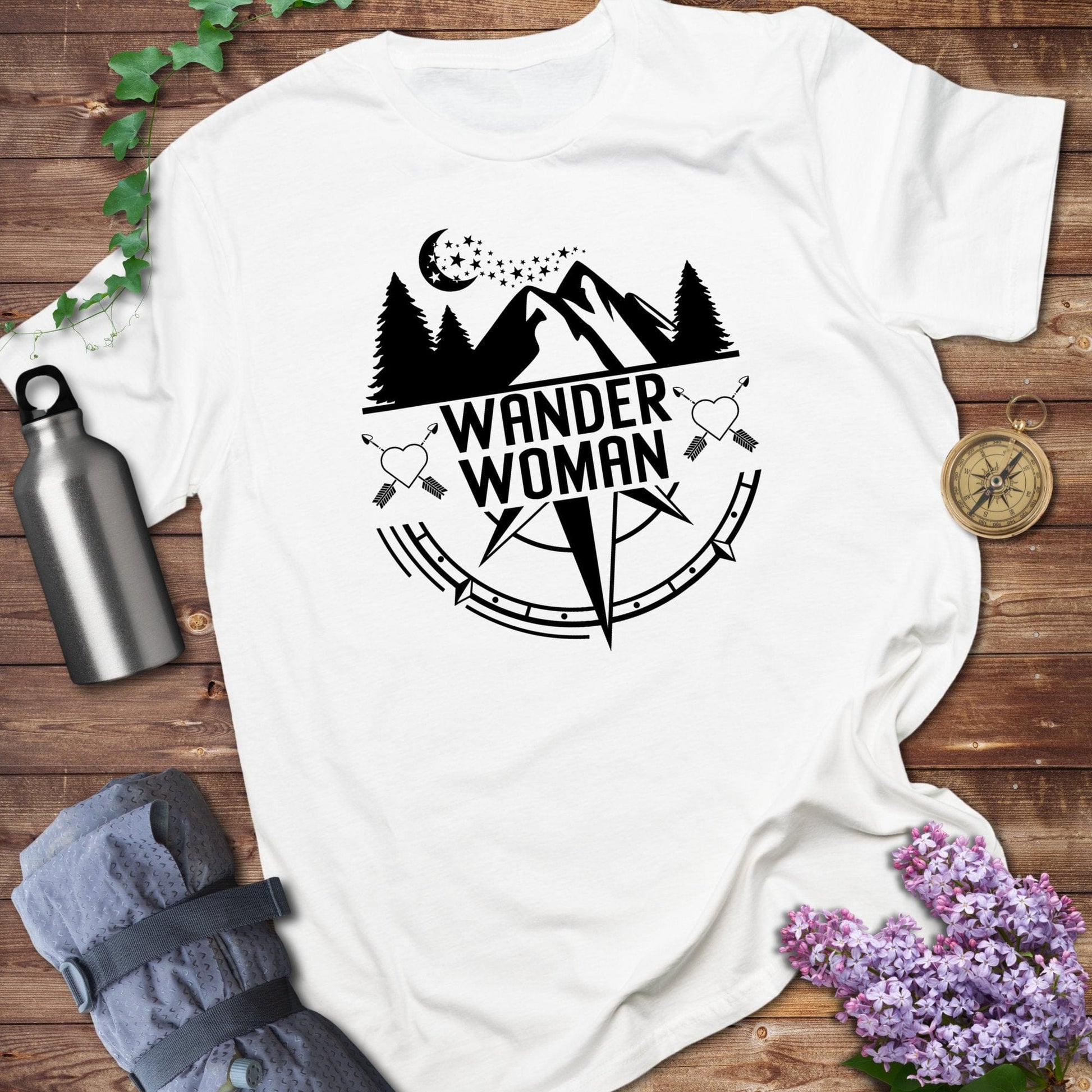 Wander Woman Mountain Adventure Graphic T-shirt product