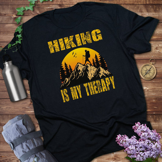 Hiking is My Therapy Graphic T-Shirt product type