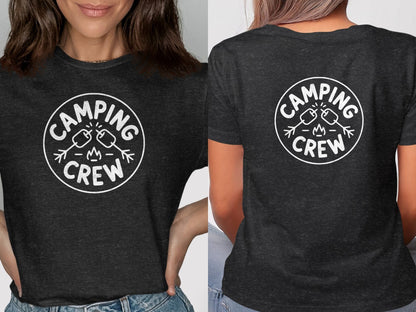 Camping Crew Graphic Tee Casual Style Comfortable Product