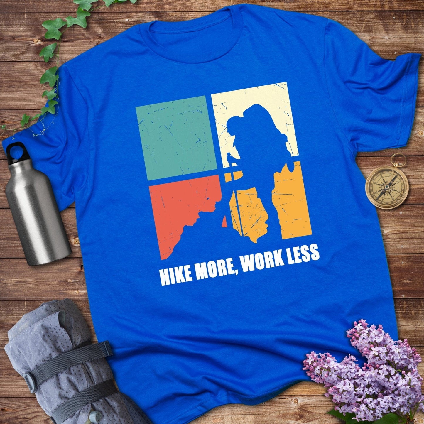Hike More Work Less Graphic T-shirt Product