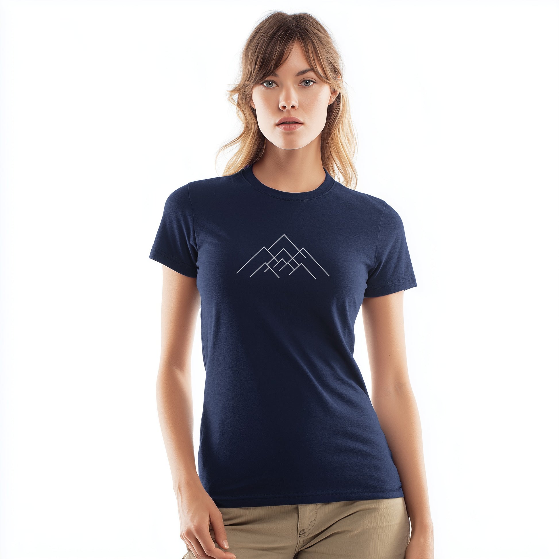 Mountain Graphic Design on Casual T-shirt product type