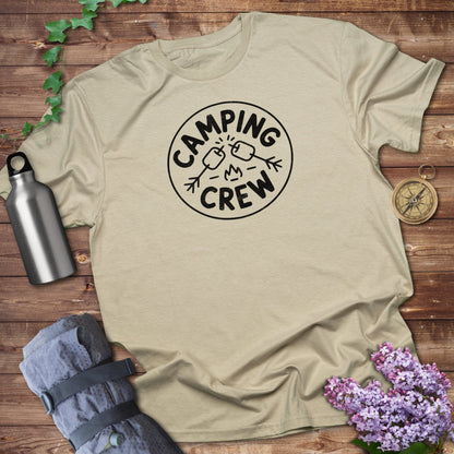 Camping Crew Graphic Print T-shirt product