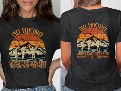 Go Hiking Worst Case Scenario Graphic T-Shirt product type