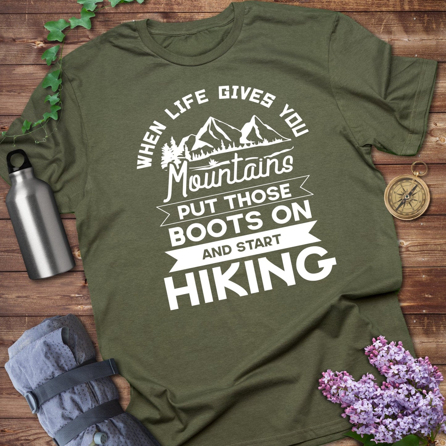 When Life Gives You Mountains Start Hiking product type