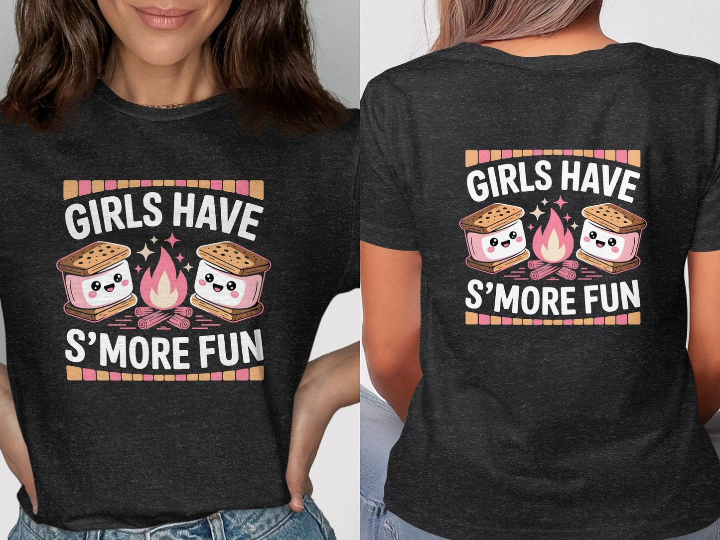 Girls Have S'more Fun Graphic Tee Shirt product