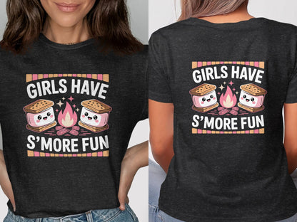 Girls Have S'more Fun Graphic Tee Shirt product