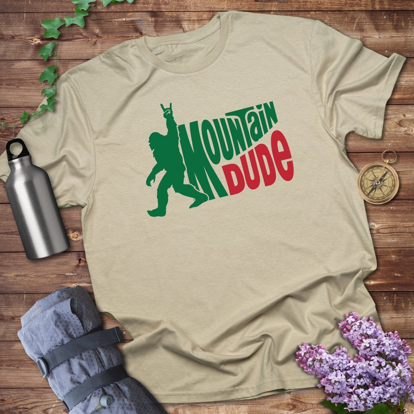 Mountain Dude Graphic Tee for Outdoor Enthusiasts product type